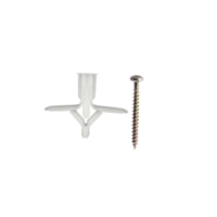 Bucha para Gesso 10mm com Parafuso 4,5x45mm 2 Peças Bemfixa