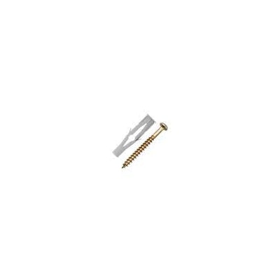 Bucha Para Superfície Oca Com Parafuso Cabeça Chata 6 Mm Pacote Com 4 Peças - Bemfixa - Referência: 3431