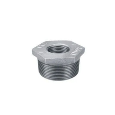 Bucha Redução Galvanizada Prateada Ferro (31) 6 x 4 - Tupy