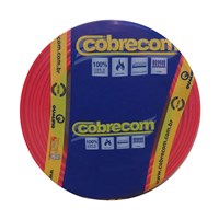 Cabo Cobre Flexicom 750V 2,5mm Vermelho 100 Metros- Cobrecom