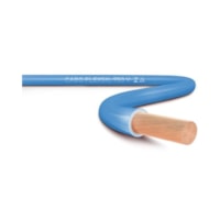 Cabo elétrico flex azul 750V 2,5mm² Brascopper RL100m