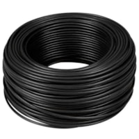 Cabo Elétrico Flex Preto 750V 1,5mm² Brascopper RL100m