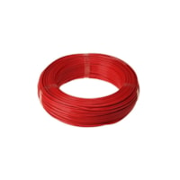 Cabo Flex 750v 10mm Vermelho Cobrecom Rolo Com 100 Metros