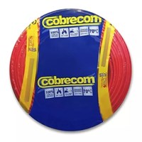 Cabo Flex 750V 4,0MM Vermelho RL100M - Cobrecom