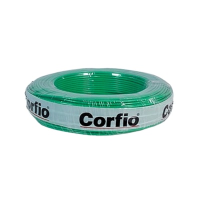 Cabo Flexível 100m 750v 6,0mm Verde X0109-VD Corfio