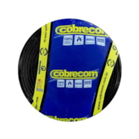 Cabo flexivel 750V 1,5mm preto cobre RL 100M Cobrecom