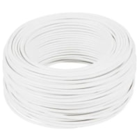 Cabo Flexível 750v 6,0MM Branco Brascopper Rolo 100 metros