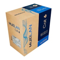 Cabo Rede Multilan CAT.6 24X4P CX C/305cm Vermelho Furukawa