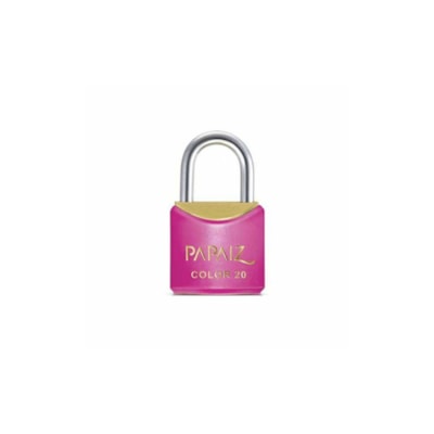 Cadeado color CR20 rosa Papaiz