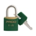 Cadeado Com Chave 25mm Verde 51016403 Pado