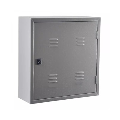 Caixa de Distribuição Sobrepor Aço Cinza 80x80x12cm - Arcoir