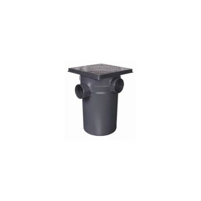 Caixa de Gordura 300mm 18L C/Tampa e Cesto Agrometal