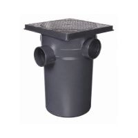 Caixa de Gordura 300mm 18L C/Tampa e Cesto Agrometal
