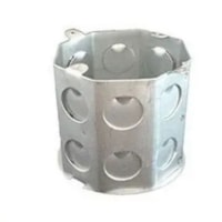 Caixa De Luz Emb Fms Chapa 20 Galvanizada Aço Prata - Arcoir