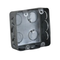 Caixa de Luz Embutida 4 X 4 Chapa Galvanizada - Tuttor - Referência: CEG3020