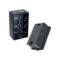 Caixa De Luz Embutida 4x2 Plástica Preto Isoplast R4