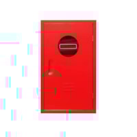 Caixa Incêndio Sobrepor 90X6030cm Vermelho S1004 Steel Fire