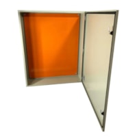 Caixa Montagem Aço Carbono Painel Bege 1000x600x250mm - Mega