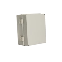 Caixa Montagem PVC IP68 250x200x100mm Cinza Anti-UV Rohdina