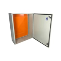 Caixa P/Montagem 80X60X30mm Fundo Laranja 020020092 Mega