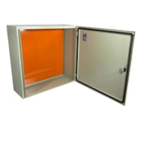 Caixa P/Montagem Painel  600X600X250MM Fundo Laranja - Mega