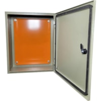 Caixa P/Montagem Painel Cinza Aço carbono 500X400X250MM-Mega