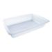 Caixa Para Alimentos Sem Tampa Branco 17,0L 523 Plasvale