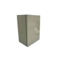 Caixa Para Montagem De Painel 500x400x200mm Bege Aço- Lukbox