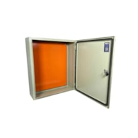 Caixa para Montagem Painel 600x500x200mm Fundo Laranja Mega