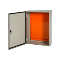 Caixa Para Montagem Painel 800x600x200mm Fundo Laranja Mega