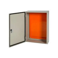 Caixa Para Montagem Painel 800X600X250mm Fundo Laranja Mega