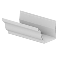 Calha Aquapluv Style Bg 132 X 89mm Branco Tigre 13029350