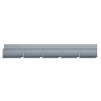 Calha Piso Reforçada Resistente PVC Cinza 130X75 50CM- Tigre
