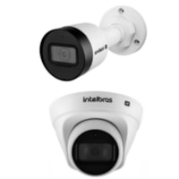 Camera Externa/interna ip vip 1230B G5 branco 30m - alulev
