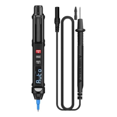 Caneta Multímetro preto EZ- VOLT3 600v cat lll azul - Minipa