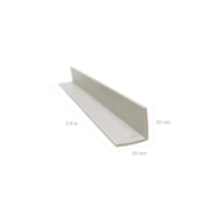 Cantoneira plast em L 20mm 2,8m parede e azulejo br Astra