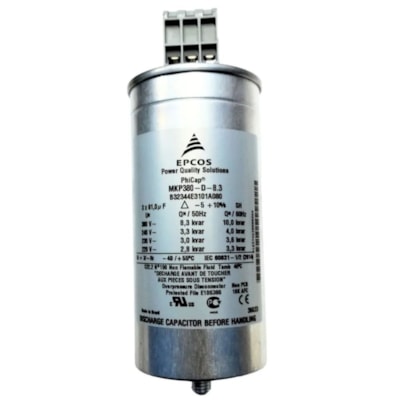 Capacitor Trifásico 380V 10KVAR B32344-E3101 Epcos