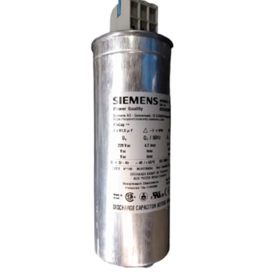 Capacitor Trifásico 5 KVAR 220V -EPCOS - Referência: B32344E2051