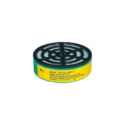 Cartucho filtro p/resp CG 304N Carbografite