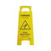 Cavalete Amarelo 27x65cm Cuidado - Piso Molhado Sinalize