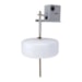 Ch Boia 15A Inferior CB 1007 Polietileno Branco - Mar Girius