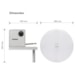 Ch Boia 15A Inferior CB 1007 Polietileno Branco - Mar Girius