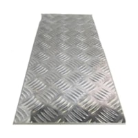 Chapa de aluminio xadrez 100x550x2,2mm