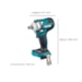 Chave Impacto a Bateria 1/2pol 300nm+DC18RC+BL1830B Makita