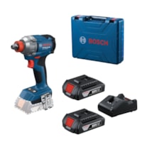 Chave Impacto Azul 18v C/carreg 2bat+ Maleta GDX-285 - Bosch