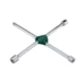 Chave Roda Cruz 17 X 19 X 21MM QUAD 1/2" - Sata