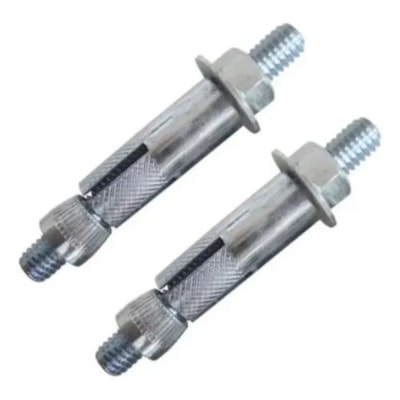 Chumbador CBA Com Prisioneiro 1/4 X 65 2 Peças - Bemfixa -  Referência: 3681