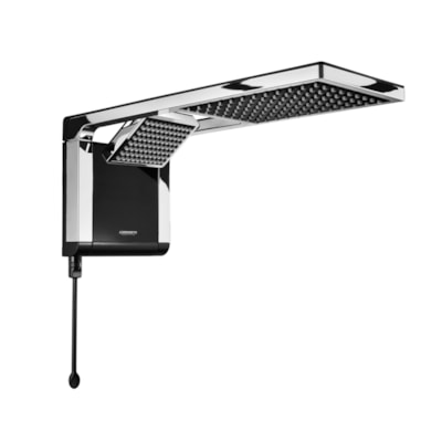 Chuveiro Acqua Duo Ultra Preto Cromado 220V/7800W Lorenzetti