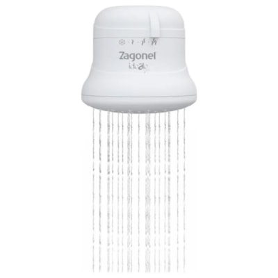 Chuveiro Ducha Ideale Plus 4 Temp 5500W 127V Branco Zagonel