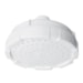 Chuveiro Polipropileno Manual Branco Agua fria Crivo - Astra